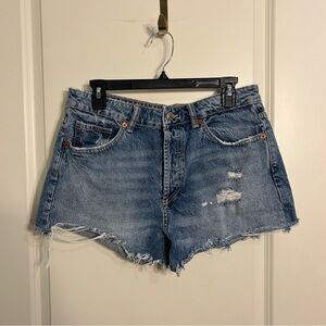 Zara denim shorts